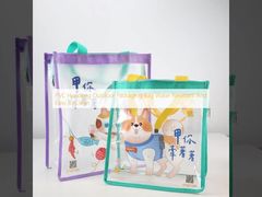 PVC Handbag Outdoor Packaging Bag Water Resistant And Easy To Clean
