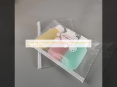 Zipper Top Cosmetic Plastic Outdoor Packaging Bag For Personal Care