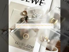 Frosted Small Ziplock Plastic Jewelry Bag Clear Eva Self Sealing