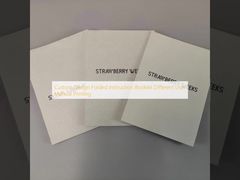 Custom Design Folded Instruction Booklet Different User Manual Printing