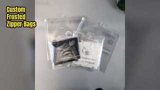 Custom Frosted Plastic Bags For Clothing Shipping