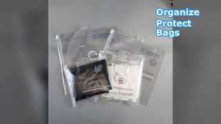 Plastic kledingzakken voor detailhandel en thuisopslag